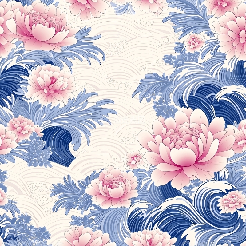 高清大图下载【趣麦麦图】粉色牡丹花高清图片