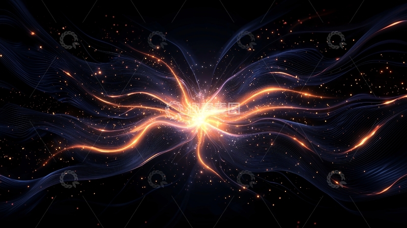 高清大图下载【趣麦麦图】能量爆发光芒四射