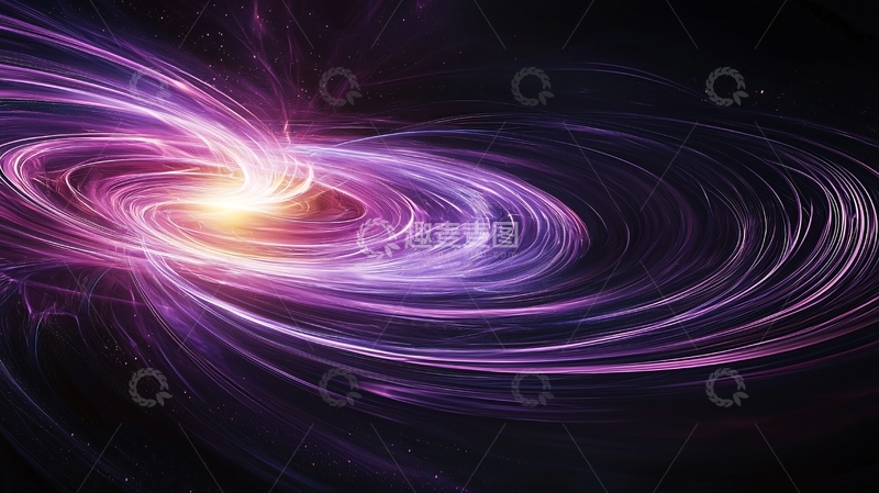 高清大图下载【趣麦麦图】抽象宇宙漩涡星云