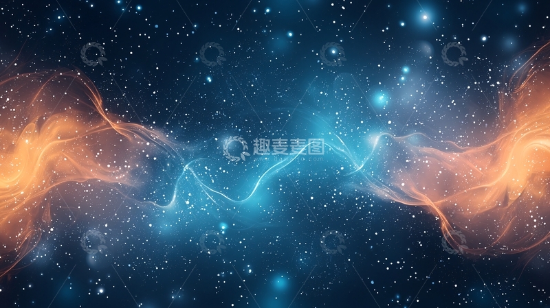 高清大图下载【趣麦麦图】星云背景高清图片