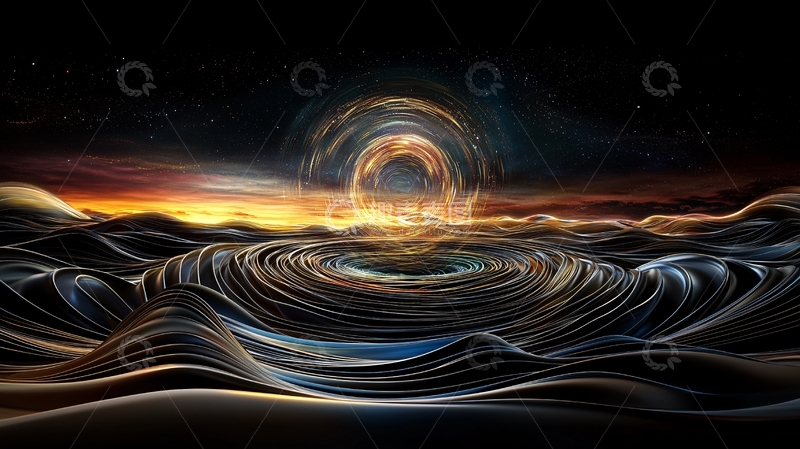 高清大图下载【趣麦麦图】神秘漩涡景观