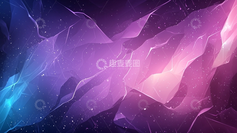 高清大图下载【趣麦麦图】抽象紫蓝色背景