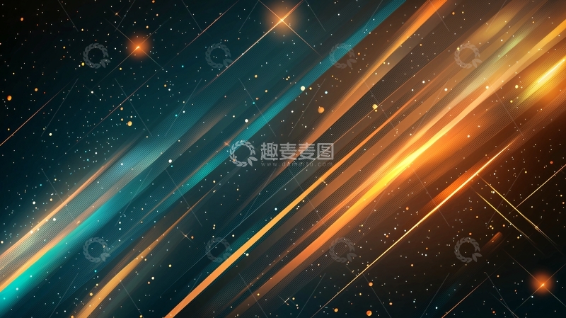 高清大图下载【趣麦麦图】绚丽光线背景