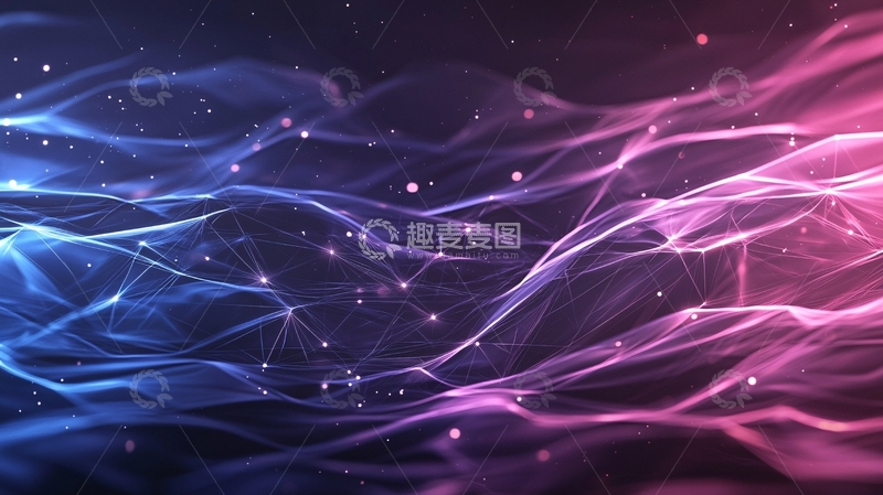 高清大图下载【趣麦麦图】迷幻色彩流动背景