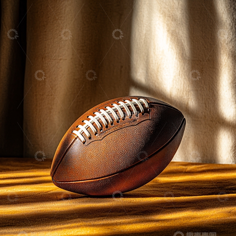 高清大图下载【趣麦麦图】复古橄榄球静物