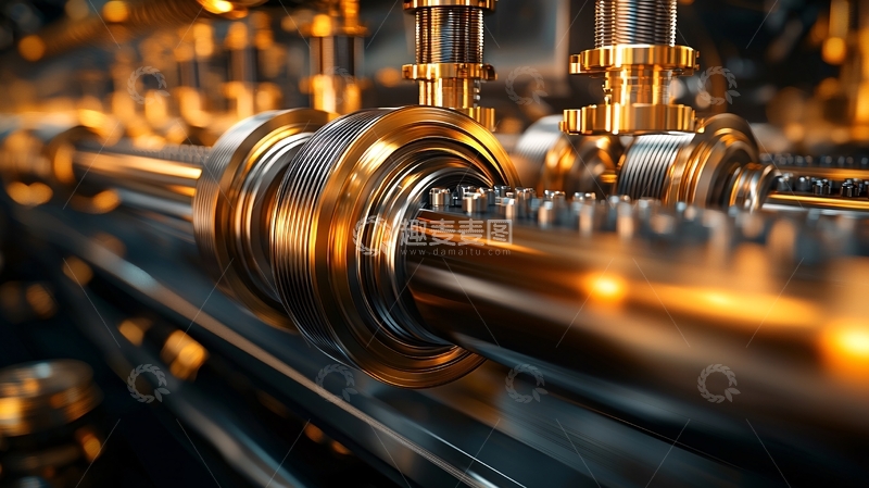 高清大图下载【趣麦麦图】机械零件特写