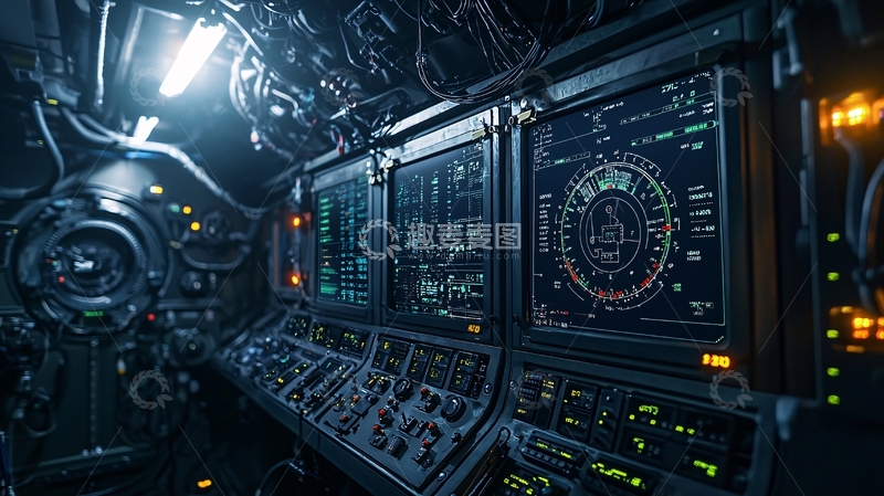 高清大图下载【趣麦麦图】未来控制面板