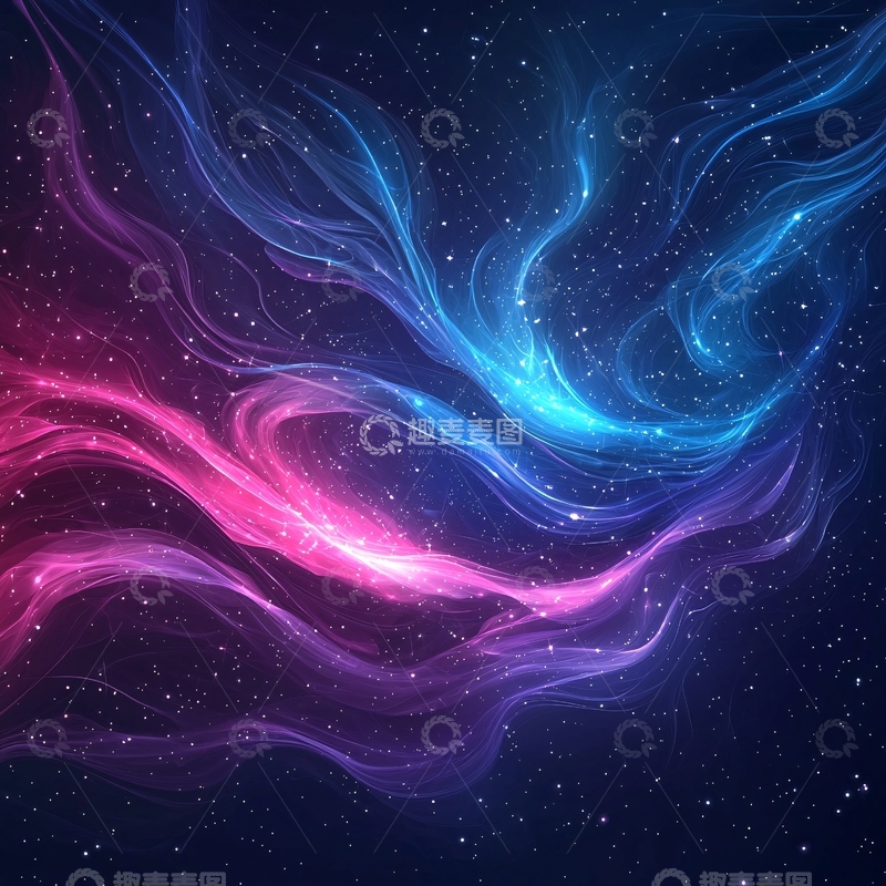 高清大图下载【趣麦麦图】星云宇宙背景