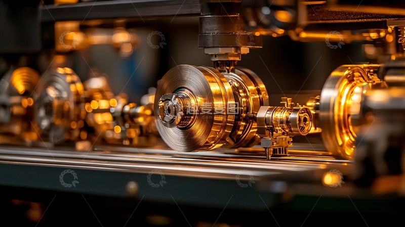 高清大图下载【趣麦麦图】精密金属零件特写
