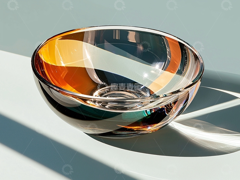 高清大图下载【趣麦麦图】透明玻璃碗高清图片