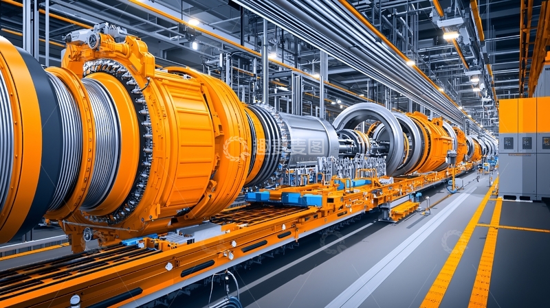 高清大图下载【趣麦麦图】工业机械设备特写