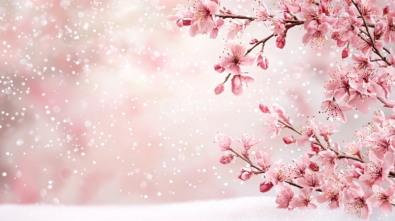 高清大图下载【趣麦麦图】粉色花瓣高清图片