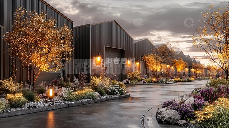 高清大图下载【趣麦麦图】工业风建筑高清图片