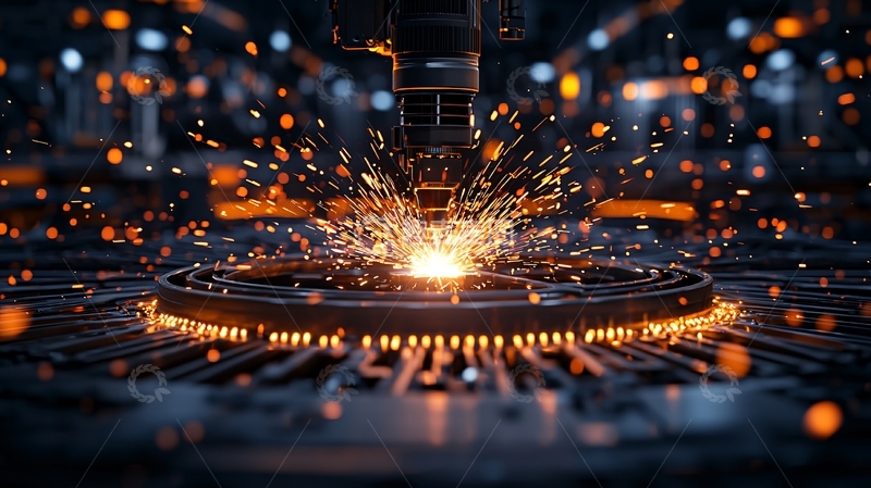 高清大图下载【趣麦麦图】焊接火花四溅