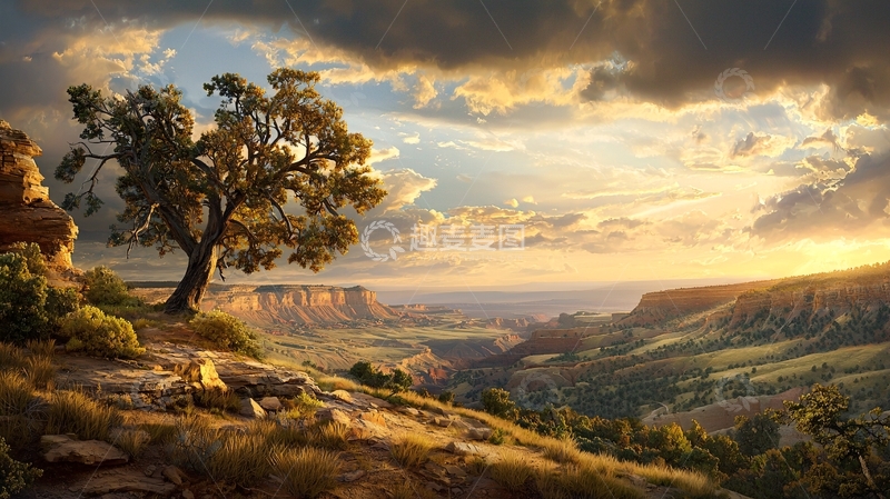 高清大图下载【趣麦麦图】壮丽峡谷风光