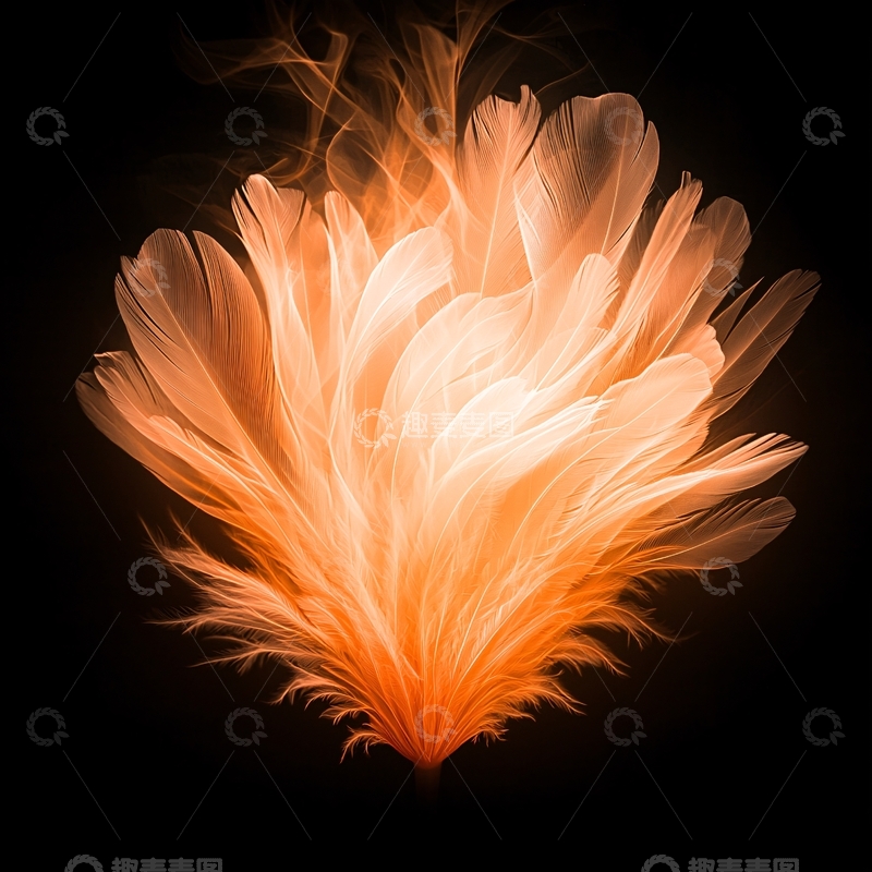 高清大图下载【趣麦麦图】燃烧的花朵高清图片