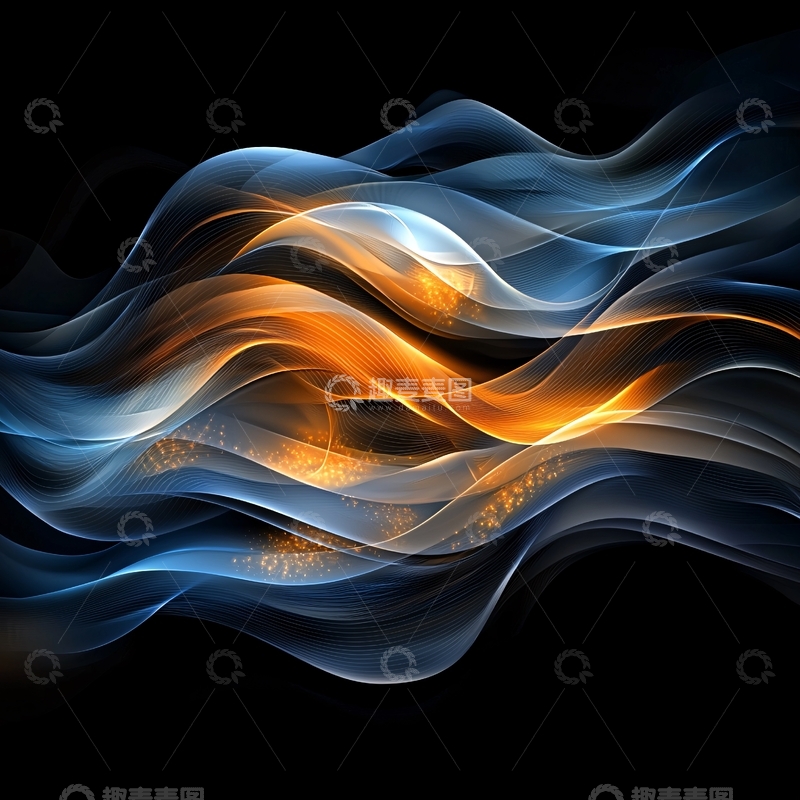 高清大图下载【趣麦麦图】流动的光线高清图片