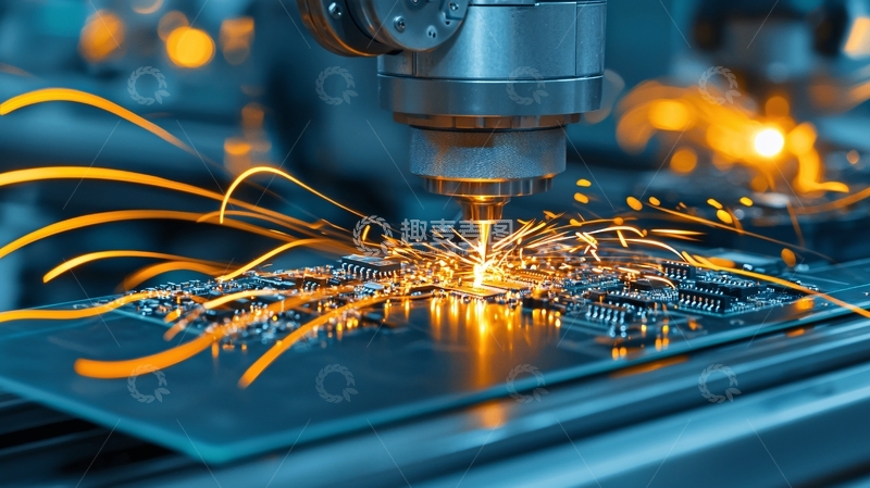 高清大图下载【趣麦麦图】激光切割金属