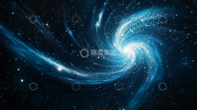 高清大图下载【趣麦麦图】旋转星云高清图片