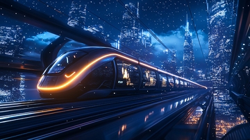 未来城市高速列车