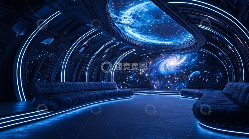 高清大图下载【趣麦麦图】未来科技感空间38