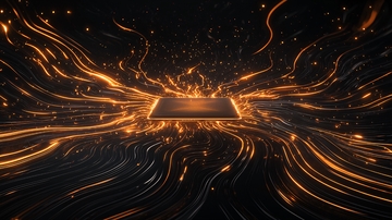 芯片电路发光纹理