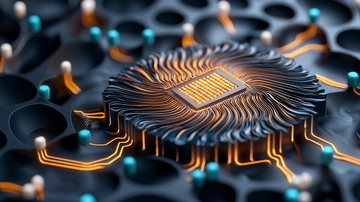 复杂芯片电路板