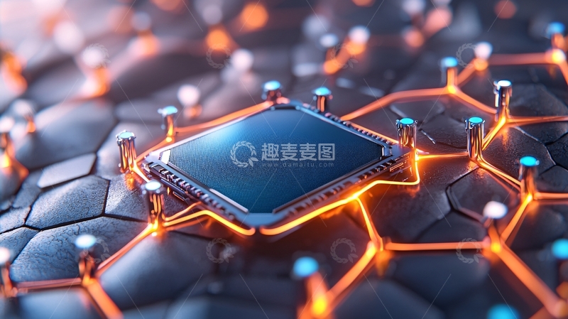 高清大图下载【趣麦麦图】芯片高清图片