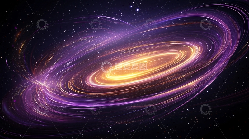 高清大图下载【趣麦麦图】璀璨星河的涡旋