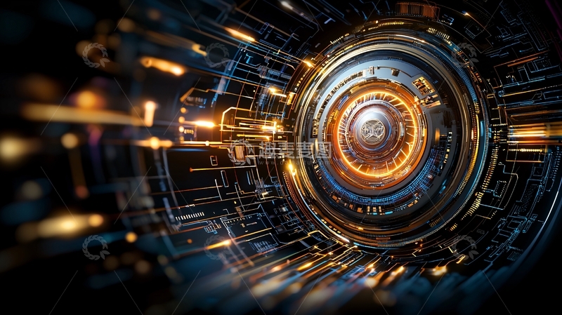 高清大图下载【趣麦麦图】未来科技机械精密结构