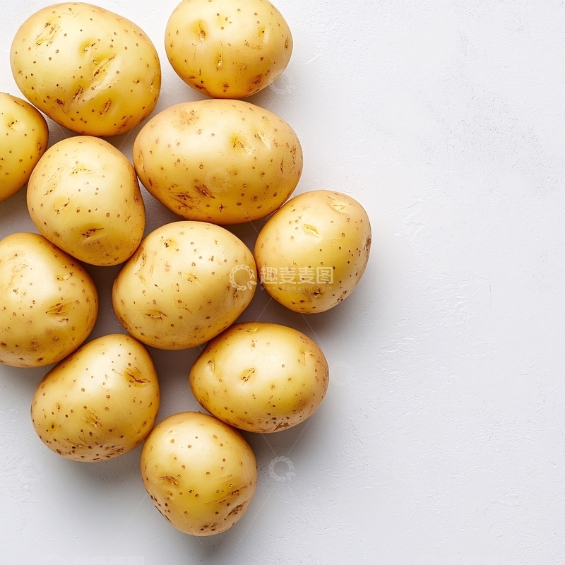 高清大图下载【趣麦麦图】新鲜土豆排列