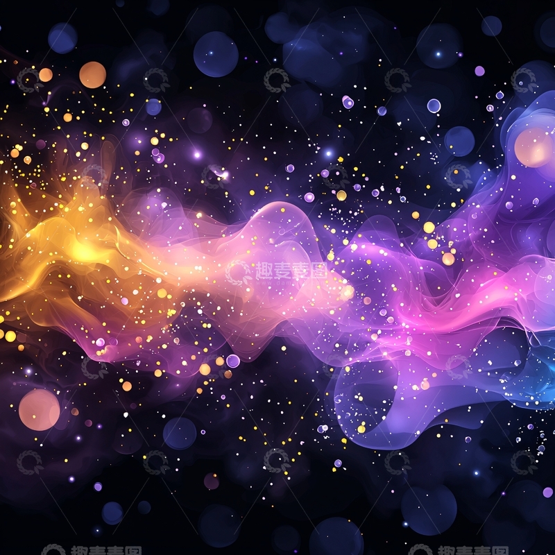 高清大图下载【趣麦麦图】梦幻星云高清图片