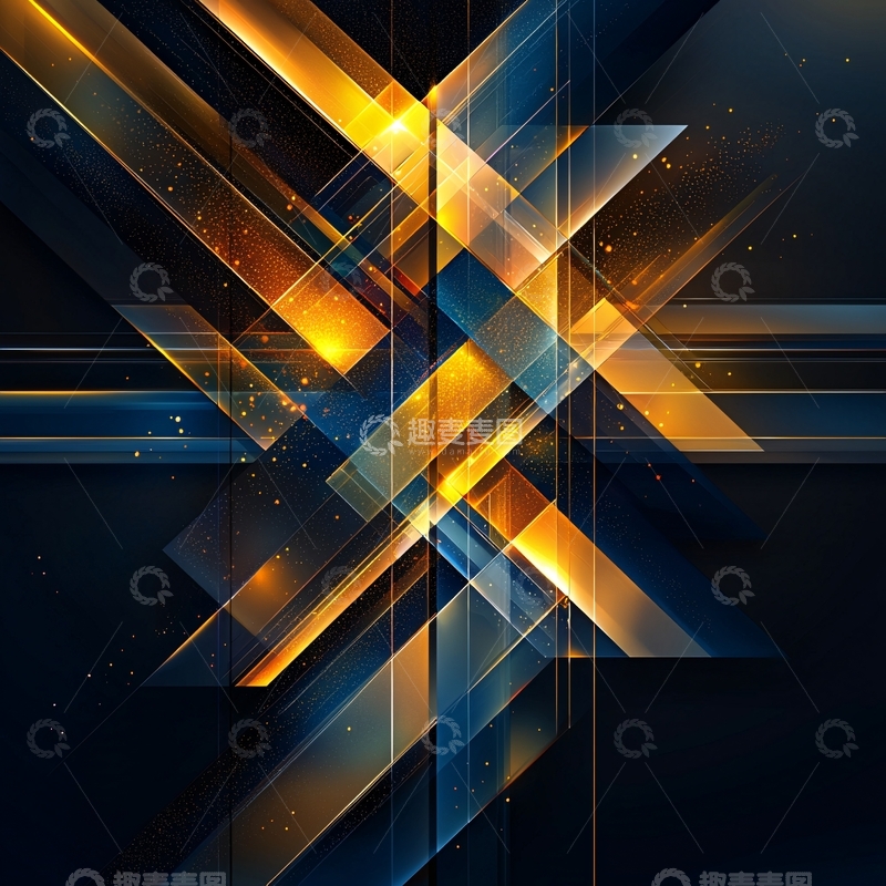 高清大图下载【趣麦麦图】光线交错的抽象图形
