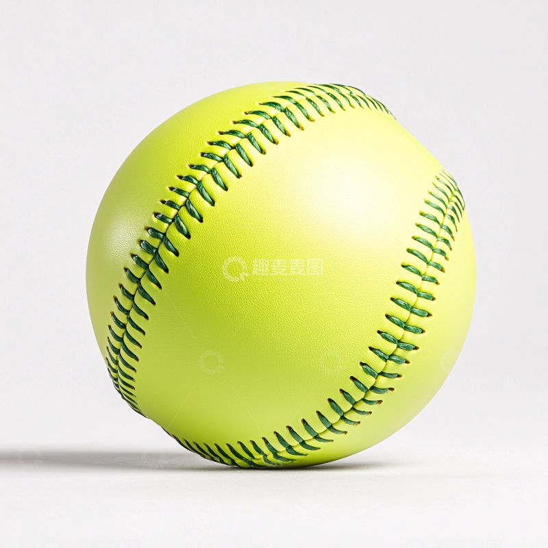高清大图下载【趣麦麦图】荧光黄垒球高清图片