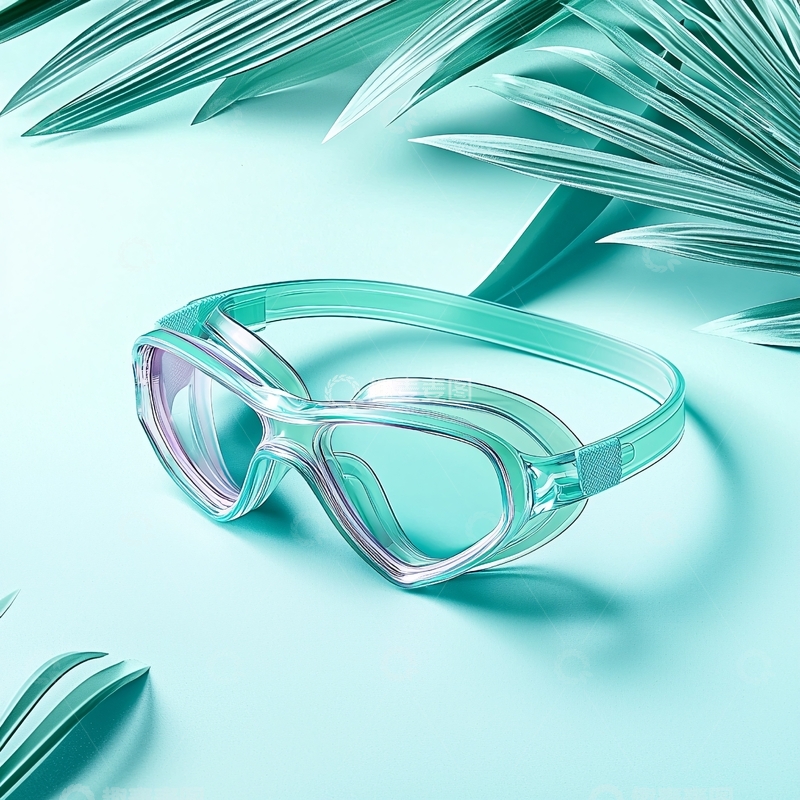 高清大图下载【趣麦麦图】游泳镜特写高清图片