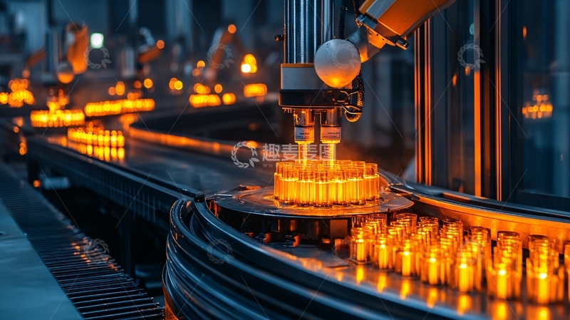 高清大图下载【趣麦麦图】工业自动化生产线25