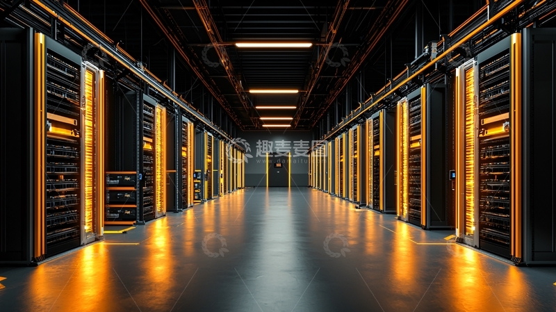 高清大图下载【趣麦麦图】数据中心服务器机房
