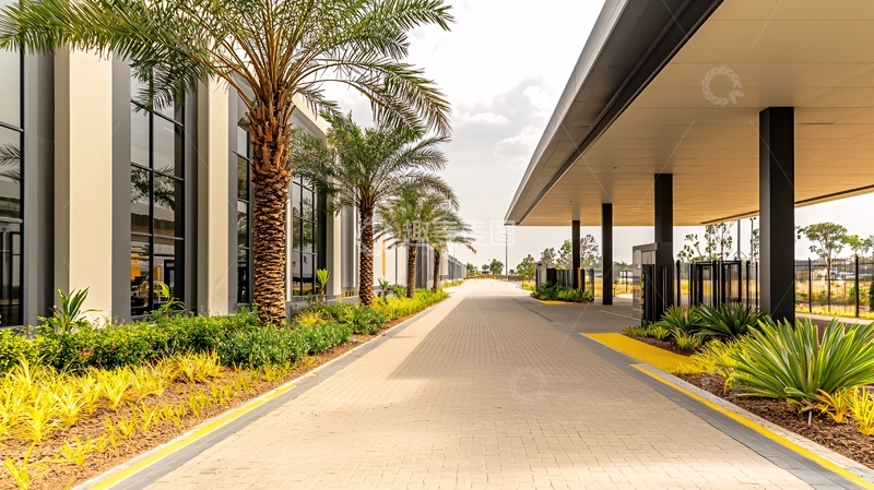 高清大图下载【趣麦麦图】建筑与植物的和谐