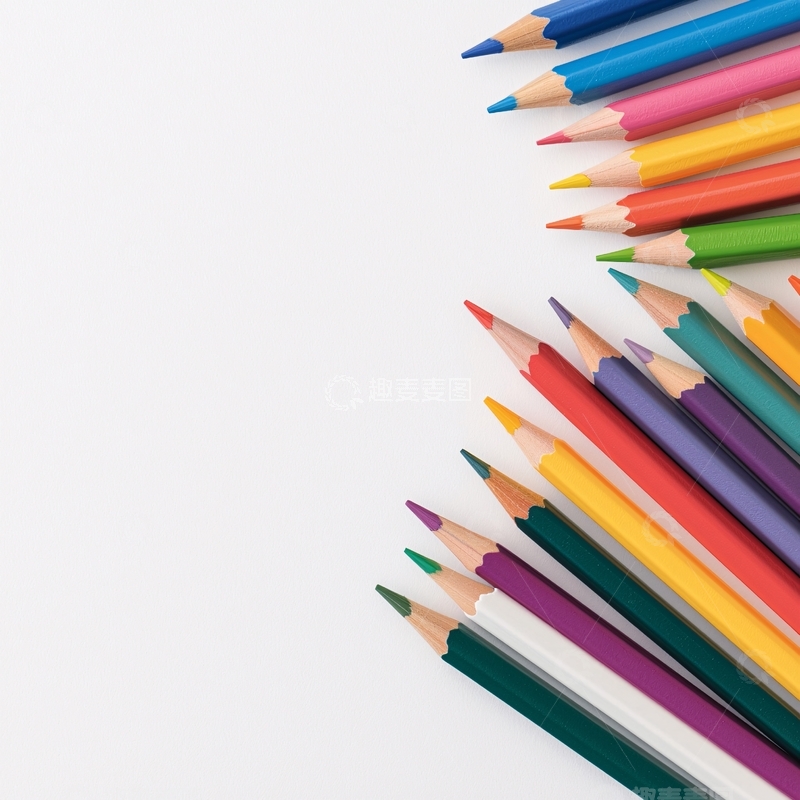 高清大图下载【趣麦麦图】彩色铅笔高清图片