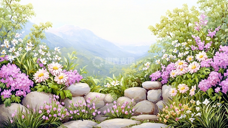 高清大图下载【趣麦麦图】石径通幽处高清图片