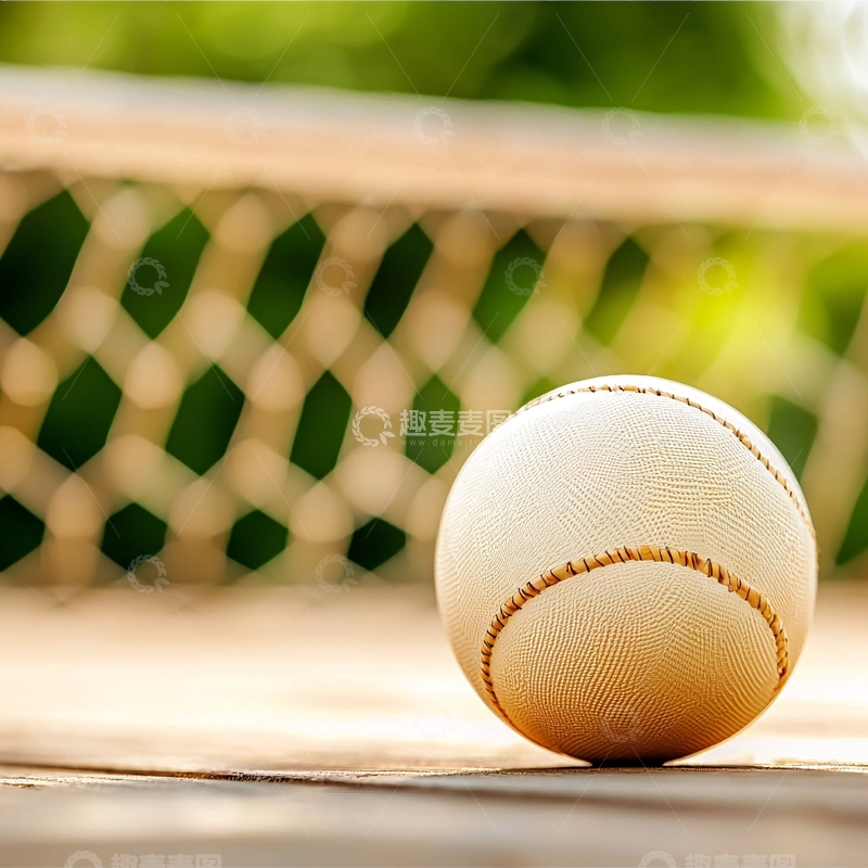 高清大图下载【趣麦麦图】棒球静物特写