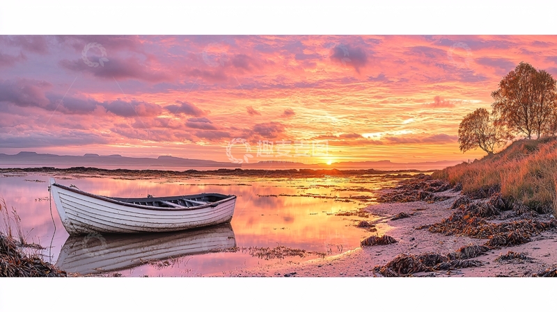 高清大图下载【趣麦麦图】宁静湖面高清图片