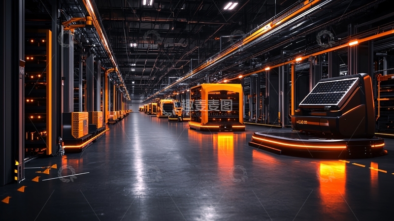高清大图下载【趣麦麦图】未来工厂内部