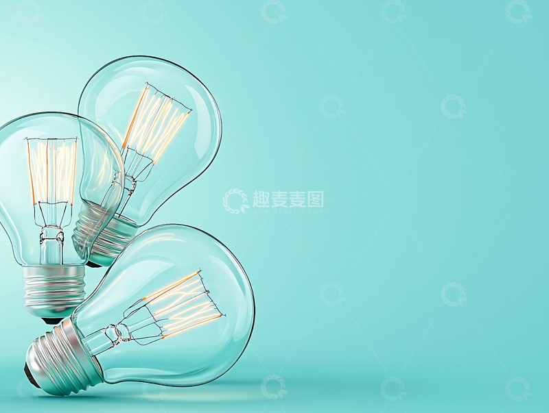 高清大图下载【趣麦麦图】灯泡组合高清图片