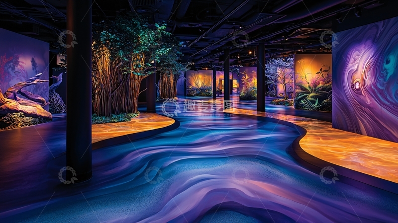 高清大图下载【趣麦麦图】奇幻森林场景