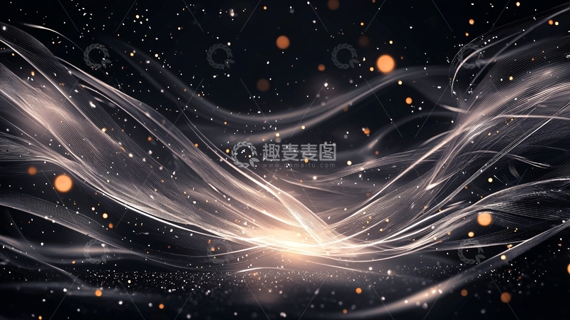 高清大图下载【趣麦麦图】星云光束的宇宙景象