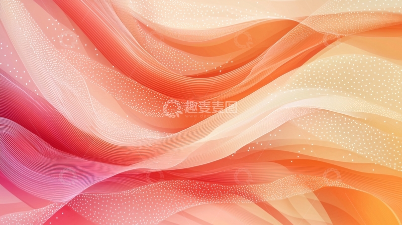 高清大图下载【趣麦麦图】抽象彩色流体背景