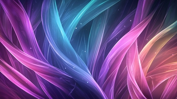 色彩斑斓的抽象光线