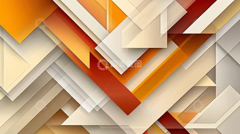 高清大图下载【趣麦麦图】几何图形叠加背景