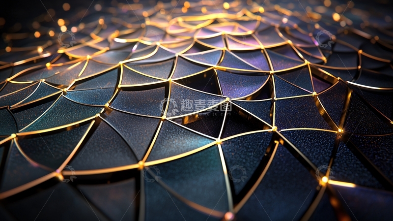 高清大图下载【趣麦麦图】几何抽象高清图片